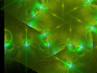 Imaginatory fractal abstract background Image
