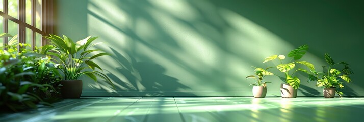 Abstract Gradient Green Studio Background, HD, Background Wallpaper, Desktop Wallpaper
