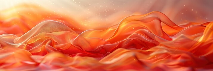Obraz premium Abstract Light Orange Soft Colour Gradient, HD, Background Wallpaper, Desktop Wallpaper