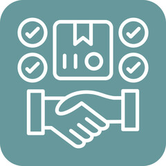 Handshake Icon Style