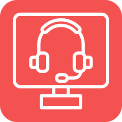 Online Support Icon Style
