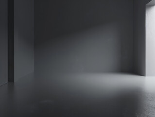 Naklejka premium empty space studio