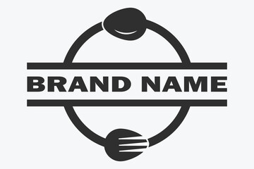 Restaurant Logo Design, Modern and Minimalist Restaurant Branding, Creative Logo for Culinary Ventures, Dining Logo Concept, Unique and Memorable Restaurant, Logo for Foodie Destinations, Fine Dining