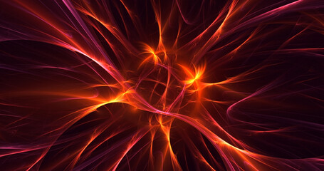 3D manual rendering abstract fantasy light fractal background. Its not AI Generatd illustration.
