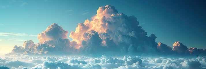 Blue Sky Cloud, HD, Background Wallpaper, Desktop Wallpaper