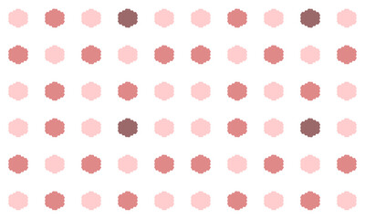 pink tone polka dot on white background, design for fabric printing as repeat pattern, patter checkerboard