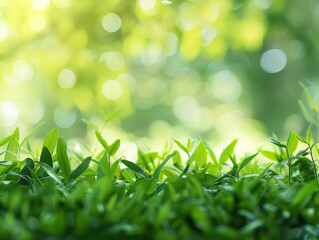 green nature background