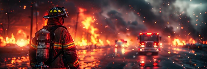 Boston Usa Fire, HD, Background Wallpaper, Desktop Wallpaper