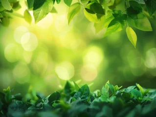 Zelfklevend Fotobehang green nature background © AMD Creative