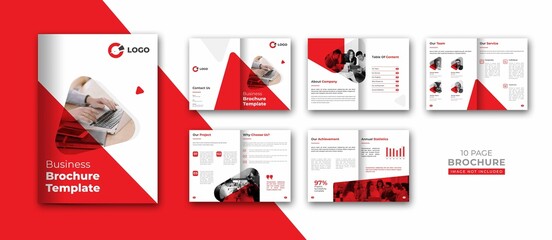 Corporate Company Profile Brochure Template Design 19