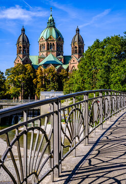 Sankt Lukas church in Munich - bavaria