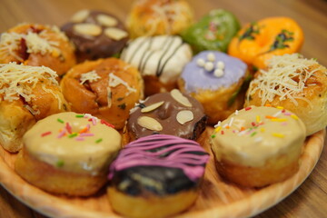 donut variant on the table