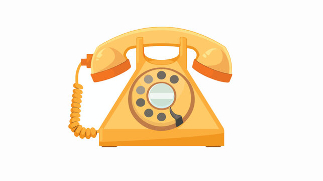 Call contact phone icon vector image.
