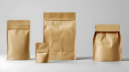 Brown Paper Bags and Boxes - Hyper-Realistic Still Lifes