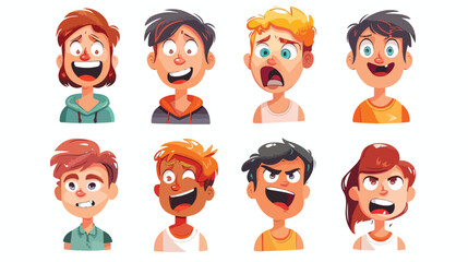 Emotion Icons People