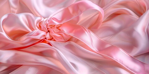 Obraz premium Pink Tie-Dye T-Shirt A Fashionable and Trendy Choice for the Month of Love Generative AI