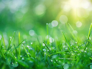 green nature background