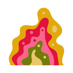 Abstract Liquid Decoration