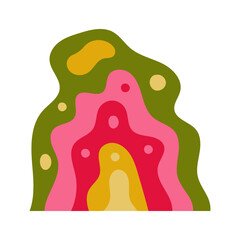 Abstract Liquid Decoration