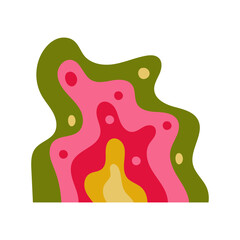 Abstract Liquid Decoration