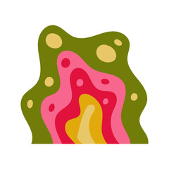 Abstract Liquid Decoration