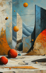 Surreal 3D fantasy art