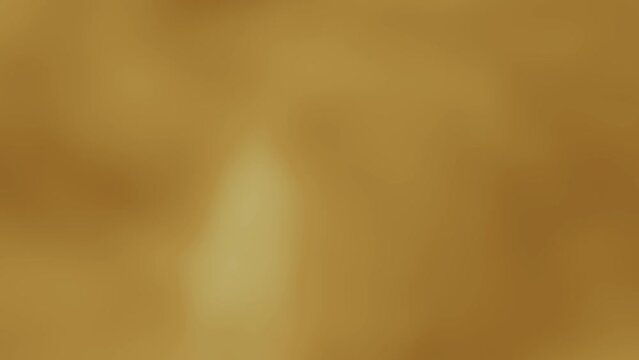 Abstract golden gradient blob loop video background.