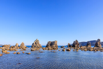 橋杭岩　和歌山県串本町