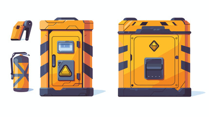 Utility box vector