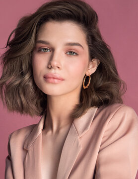Beauty of young teenage girl 