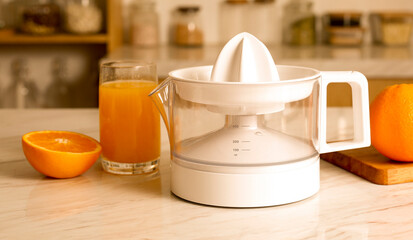 Handmade freshly squeezed juice machine