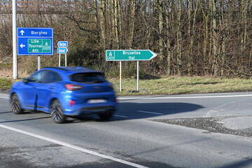 circulation auto voiture vitesse Belgique