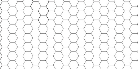 Abstract background with hexagons Abstract hexagon polygonal pattern background vector. seamless bright white abstract honeycomb background.