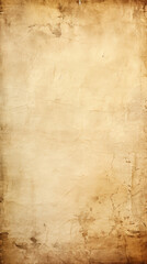 Dirty and stained vintage grunge brown blank parchment paper sheet background texture
