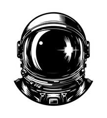 astronaut vector isolated on white background