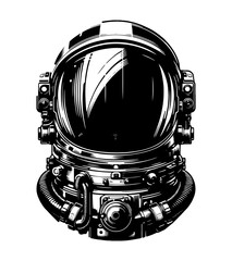 astronaut vector isolated on white background