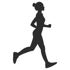 Silhouette Running