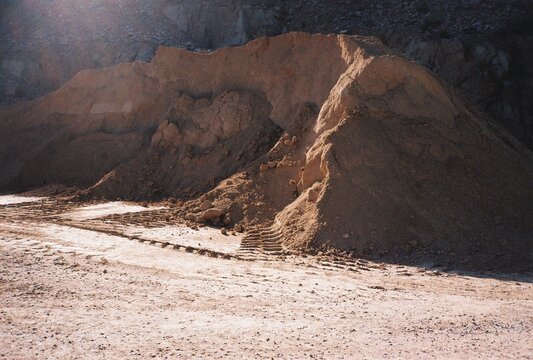 in a quarry