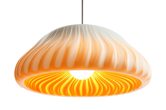 Pendant light lamp isolated on transparent background Remove png, Clipping Path, pen tool