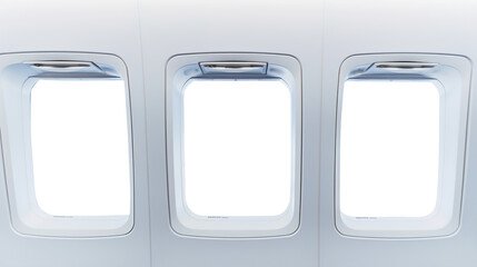Window of airplane isolated on transparent background Remove png, Clipping Path, pen tool