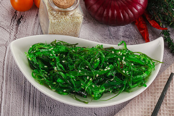 Asian vegan cuisine Chukka salad