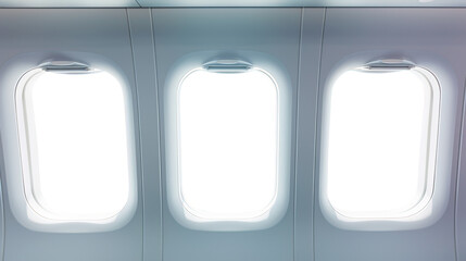 Window of airplane isolated on transparent background Remove png, Clipping Path, pen tool