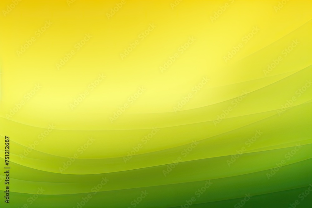 Poster green and yellow gradient abstract background. bright and colourful blur with blurred blank space fo