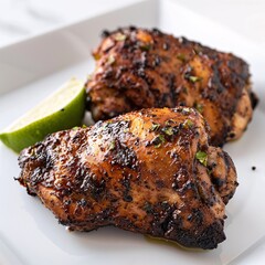 Grilled Chicken with Lime and Herbs A Tasty and Healthy Option for Your Monthly Meal Planning Generative AI