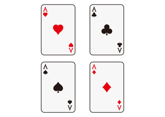 トランプエースのイラスト