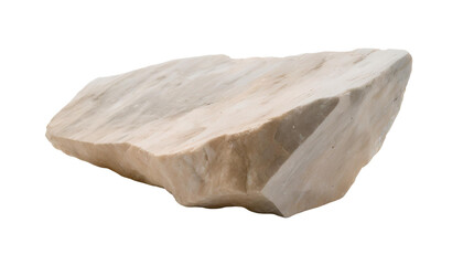 Quartzite rock. isolated on transparent background.