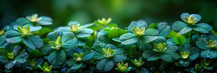 Green Clover Leaves Background St Patricks, HD, Background Wallpaper, Desktop Wallpaper