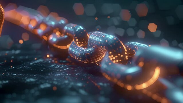 The Digital Revolution in Finance A futuristic illustration of the rise of blockchain technology and digital currencies suggesting a potential shift away from traditional