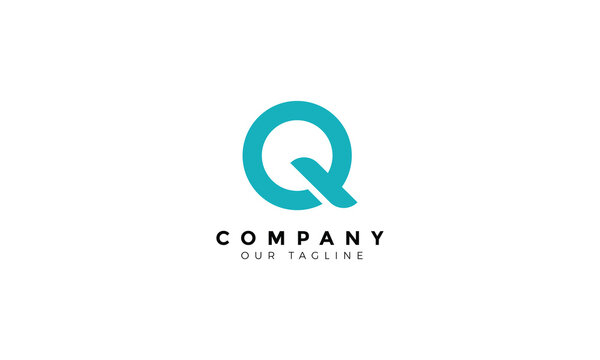 Abstract/elegant/geomatric logo design letter Q for company