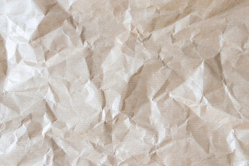 Wrinkled wrapping paper texture background